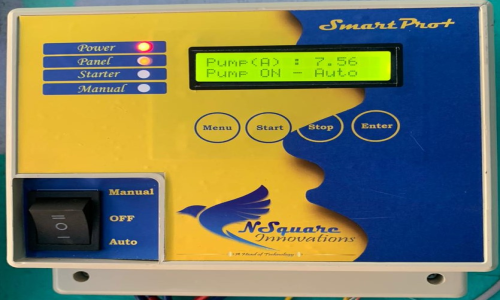 automated motor or pump controller  Borewell or irrigation pumps